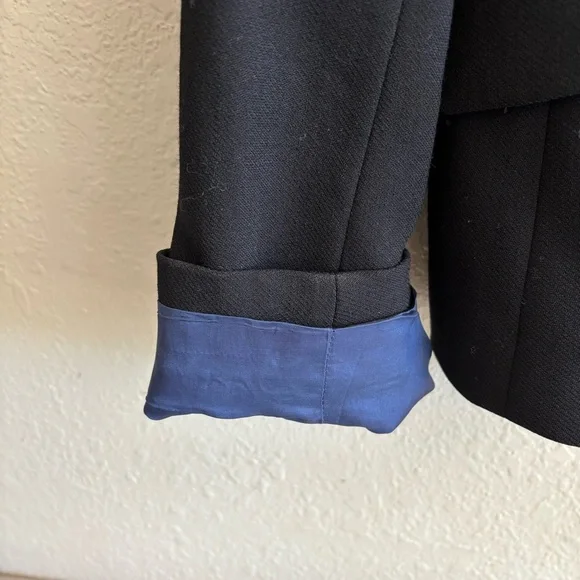 J. Crew black wool blazer - size 8 - Picture 4 of 4